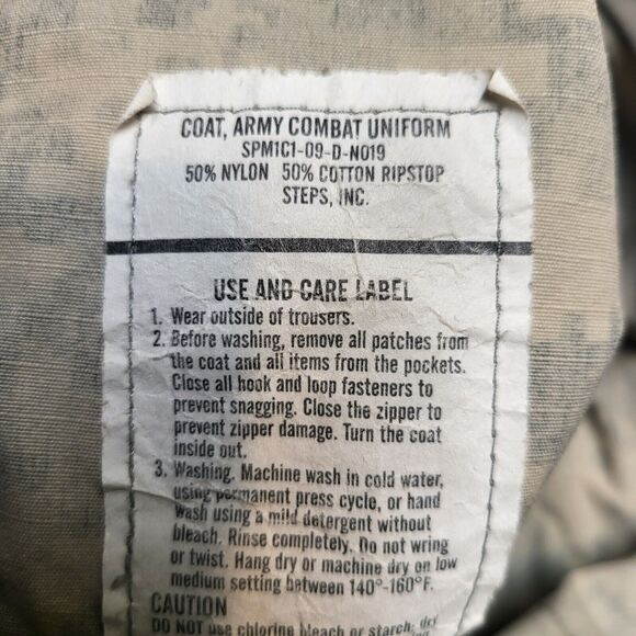 US Military BDU Coat Mens M Digital Camo Ripstop Fatigues Shirt Jacket Hunting - Picture 4 of 8